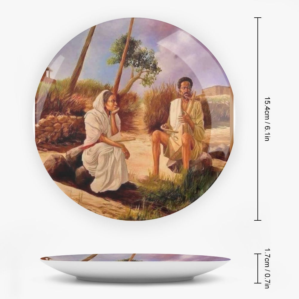835. Bone China Decorative Plates
