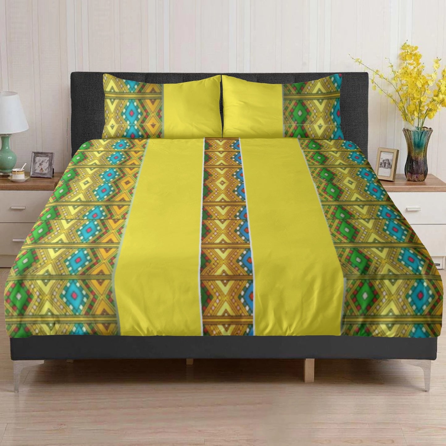 291. 3in1 Polyester Bedding Set