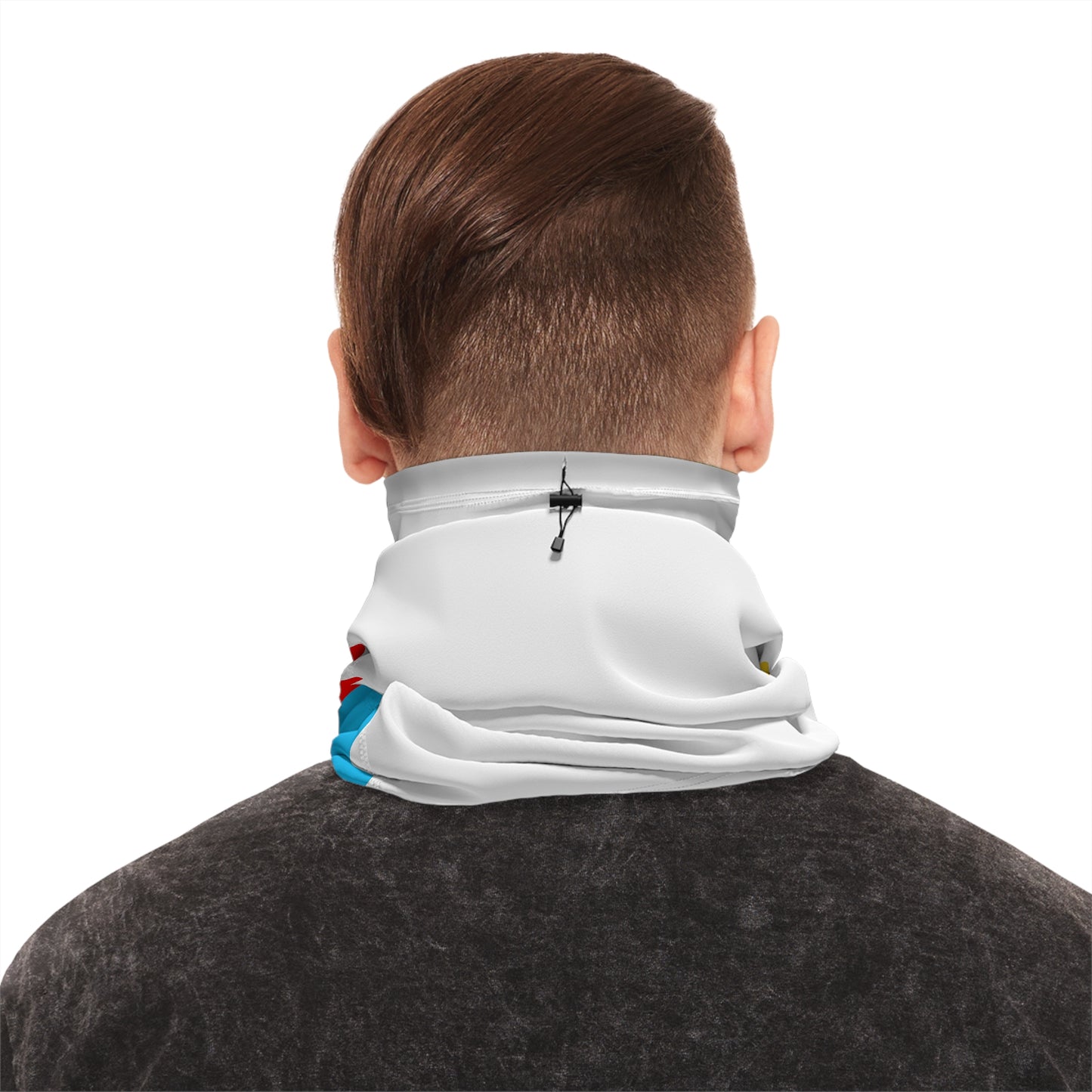 Winter Neck Gaiter With Drawstring