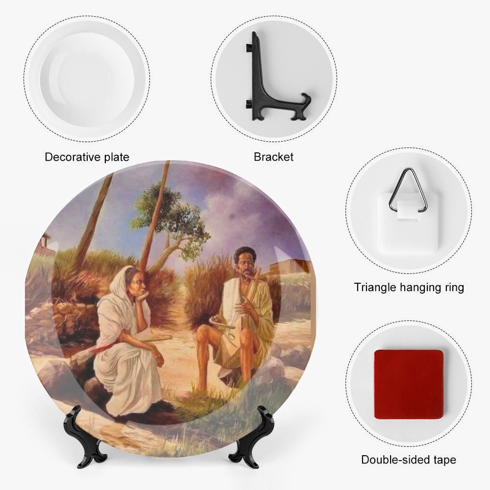 835. Bone China Decorative Plates
