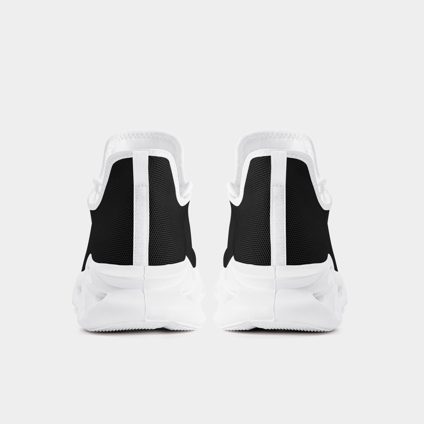 311. Bounce Mesh Knit Sneakers - White