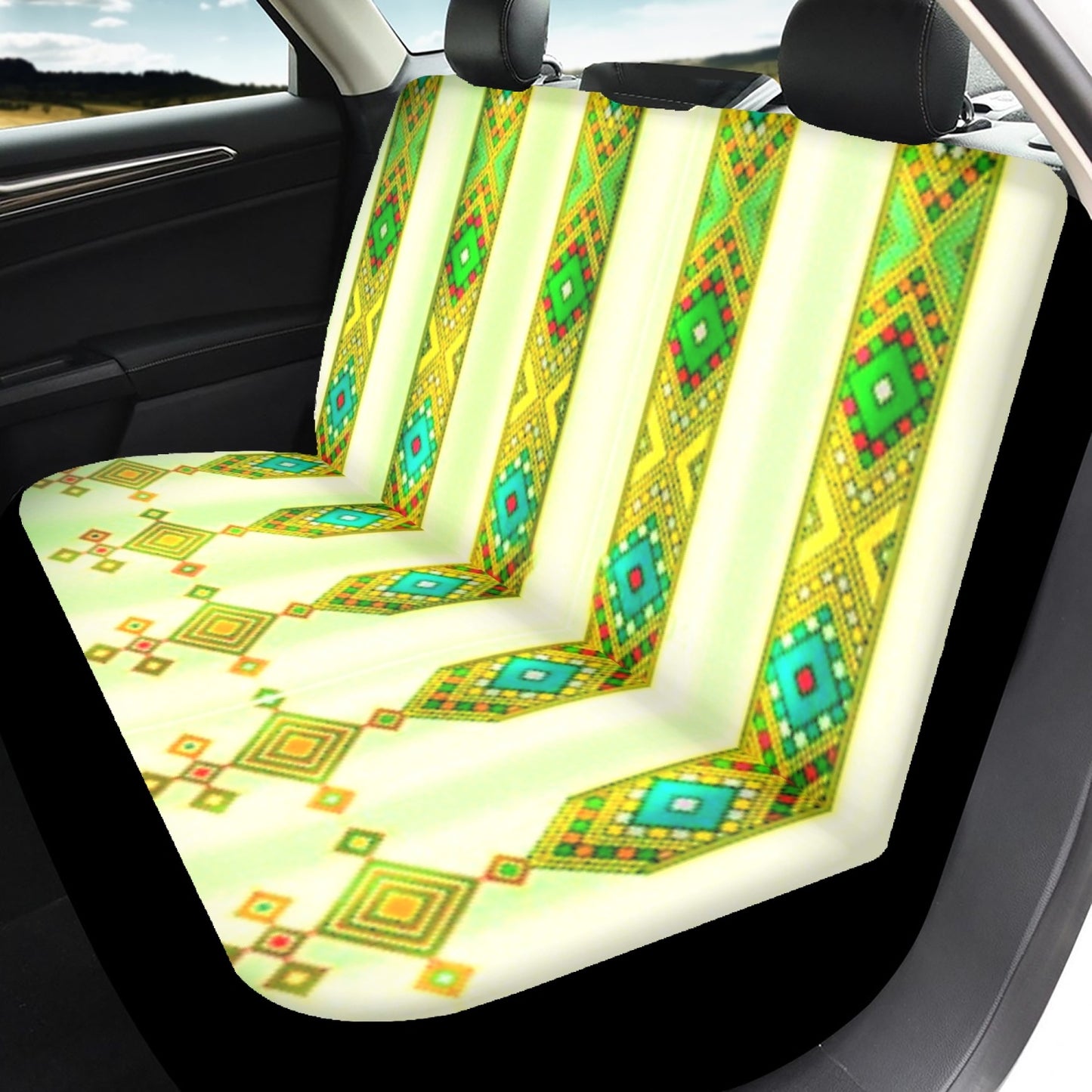 687. Microfiber Car Seat Covers - 3Pcs