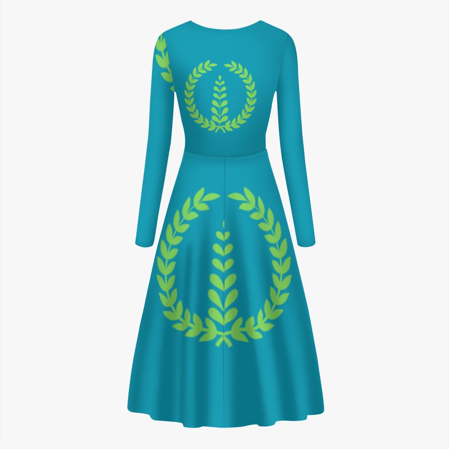 289. Women's Long-Sleeve One-piece Dress