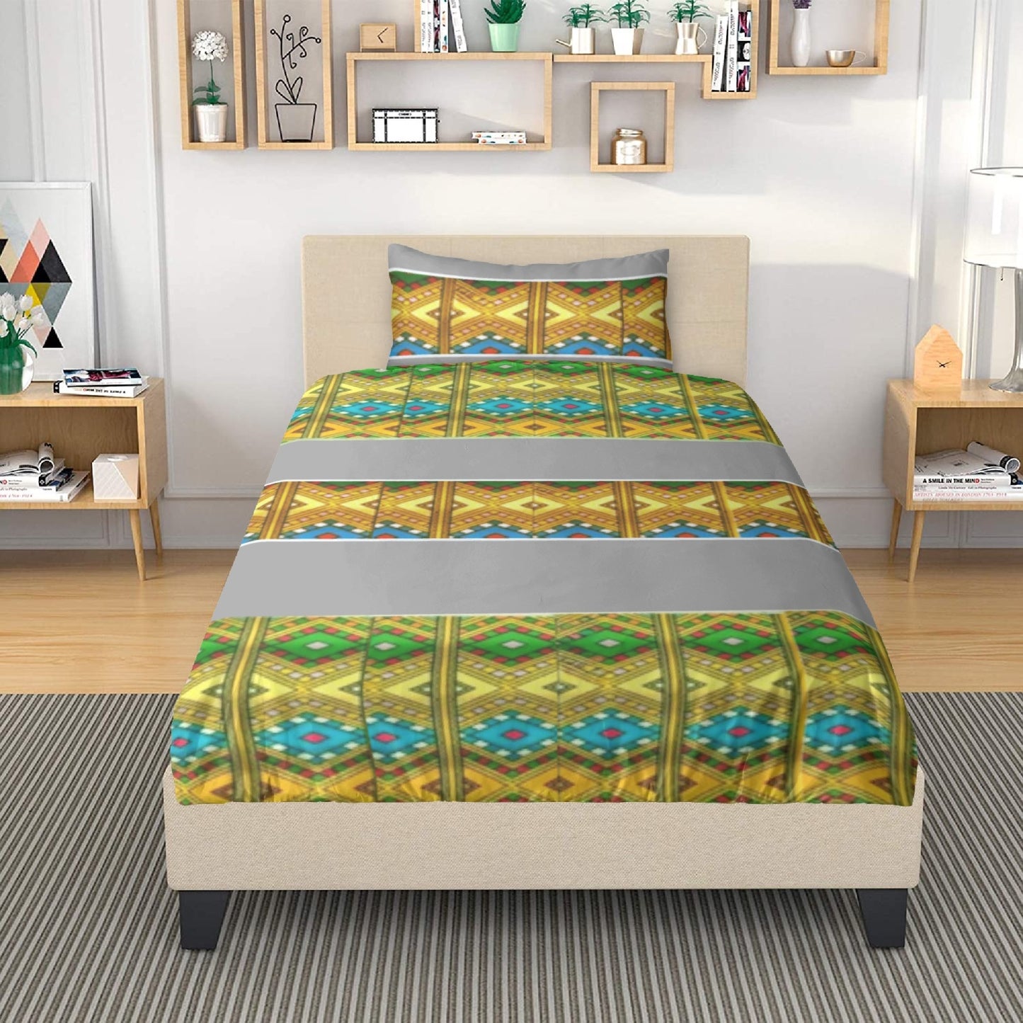 291. 3in1 Polyester Bedding Set