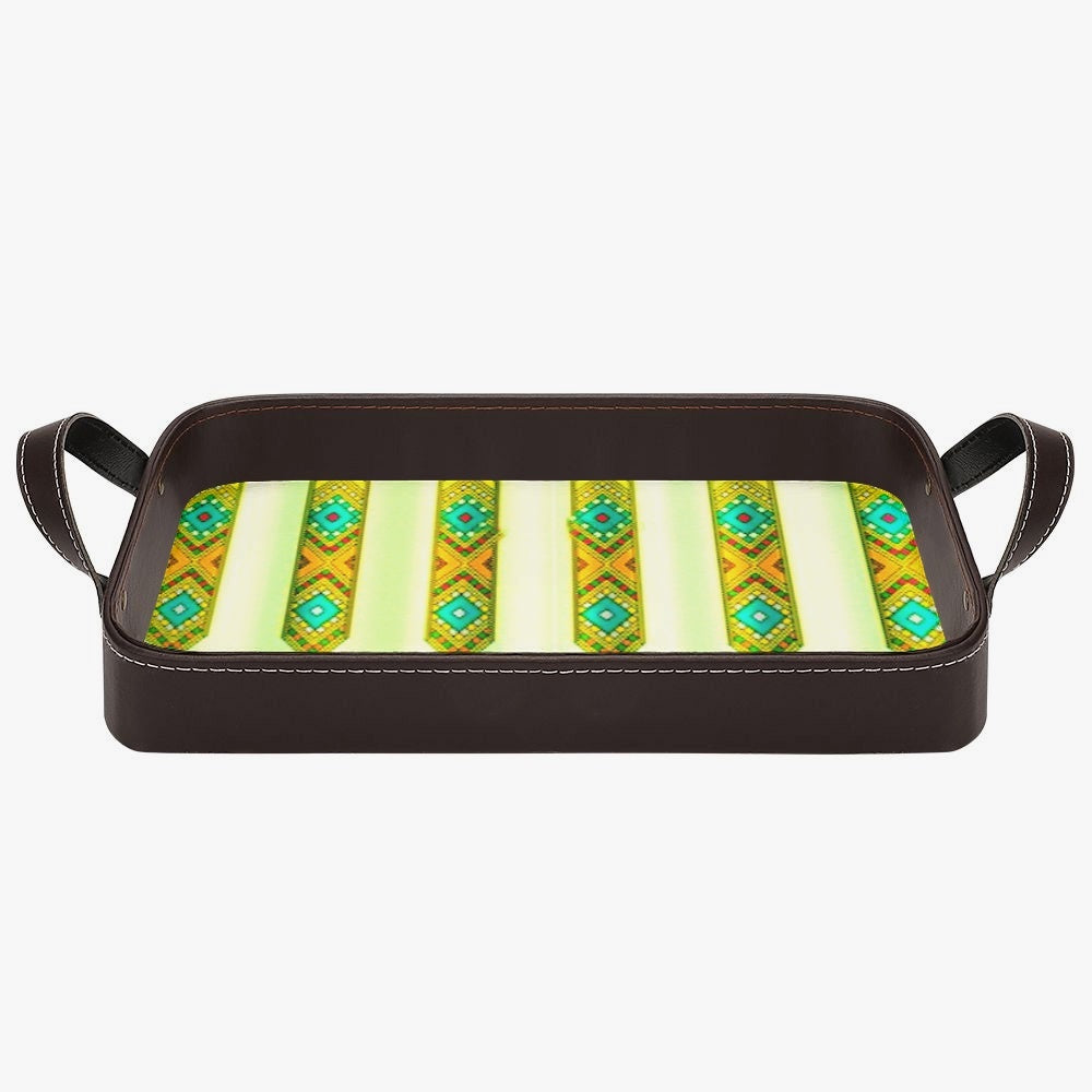 833. PU Leather Tray
