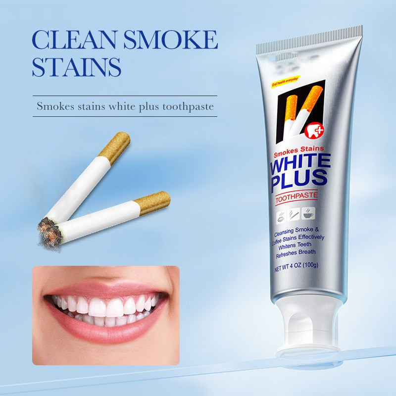 Removing Smoke Spot Whitening Toothpaste