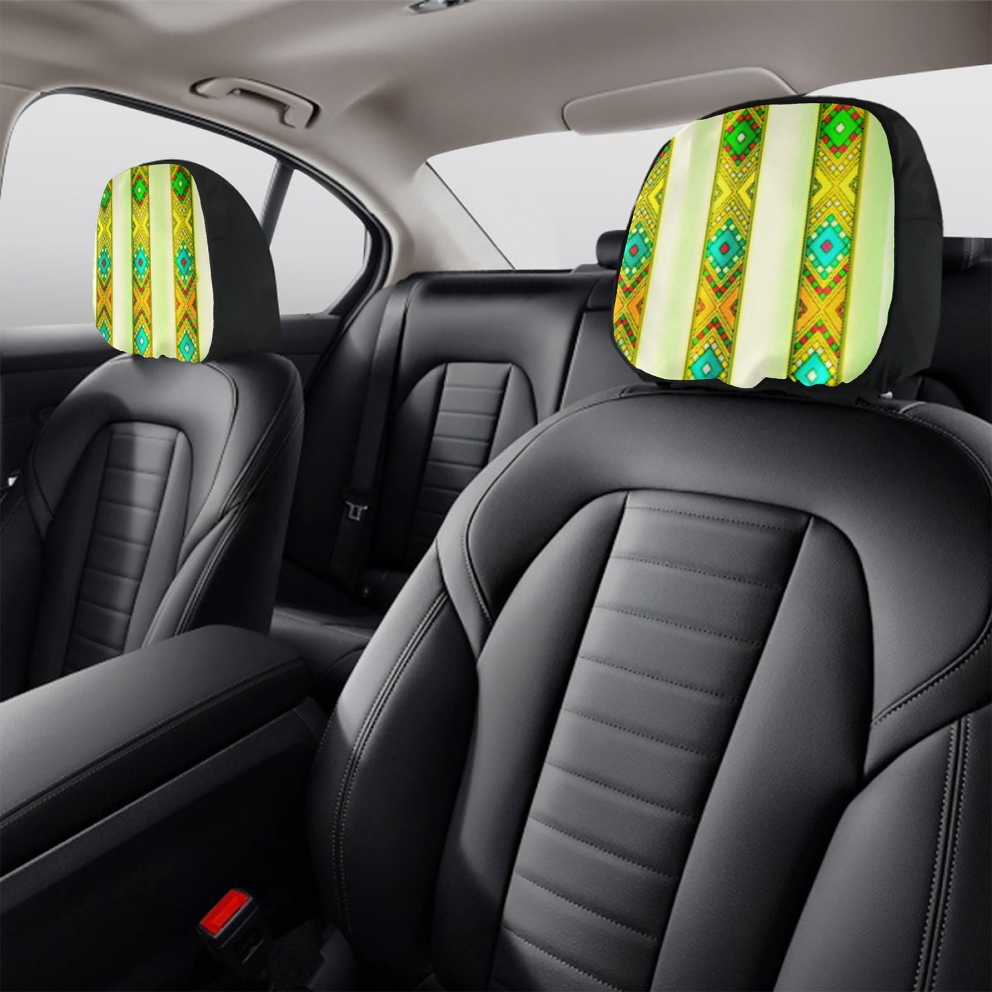 692. Car Headrest Covers - 2Pcs