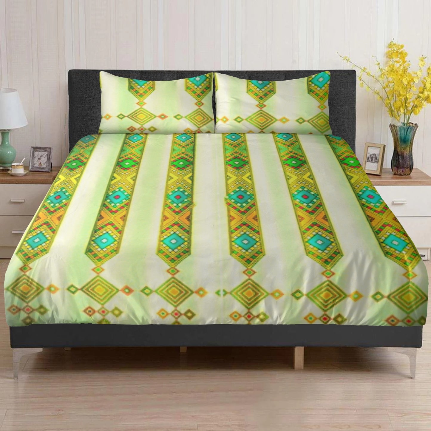 291. 3in1 Polyester Bedding Set