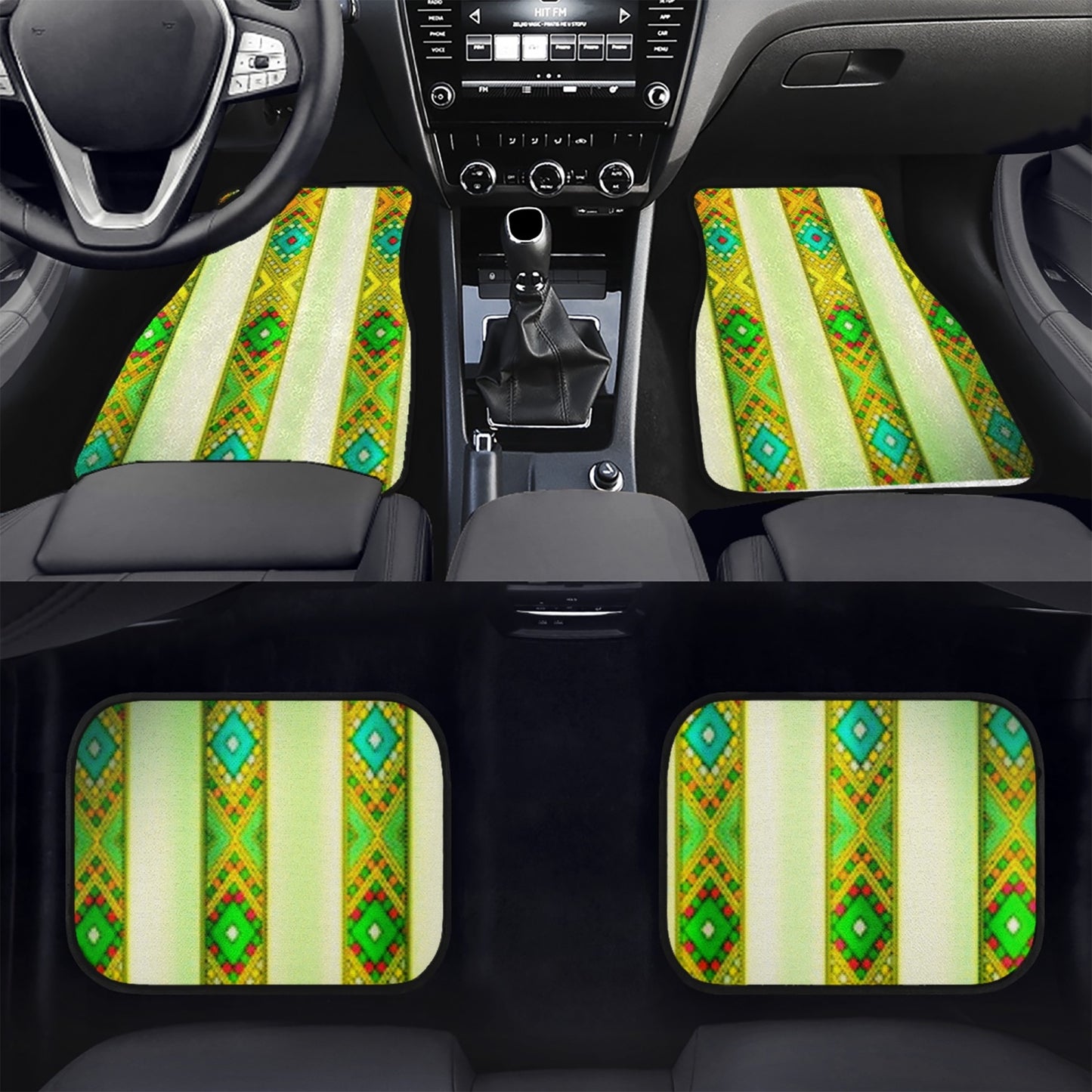 689. Car Floor Mats - 4Pcs