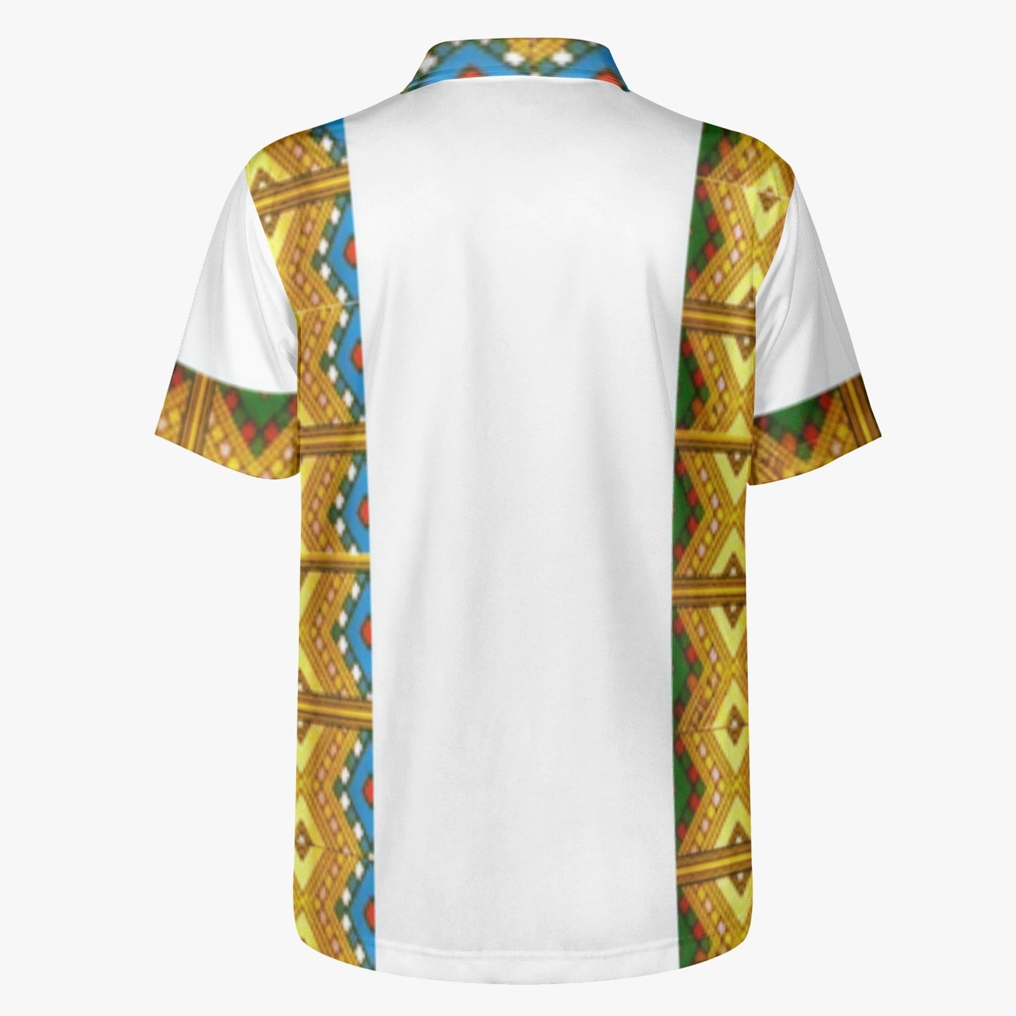 225. Handmade AOP Men Polo Shirt