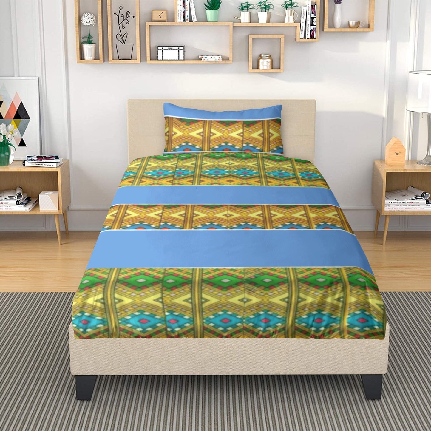 291. 3in1 Polyester Bedding Set
