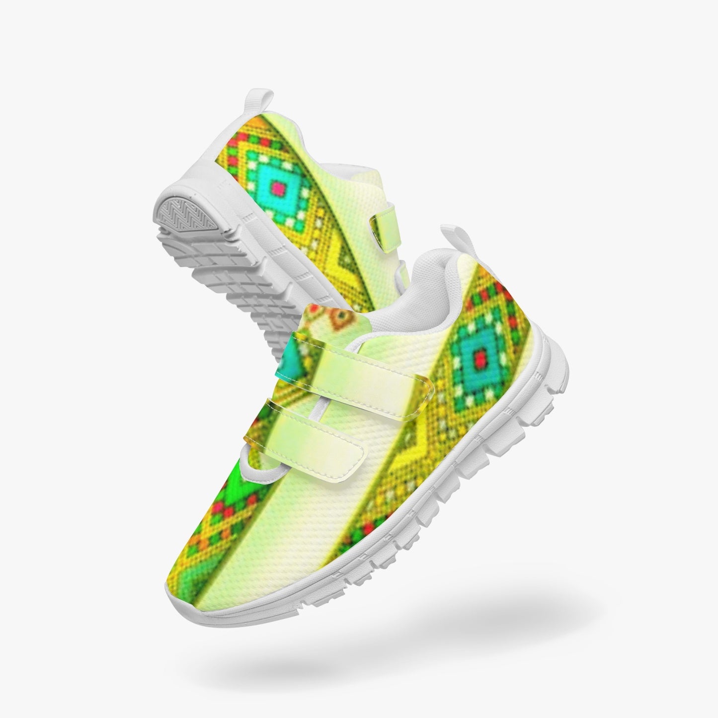 672. Kids Lightweight Velcro Sneaker
