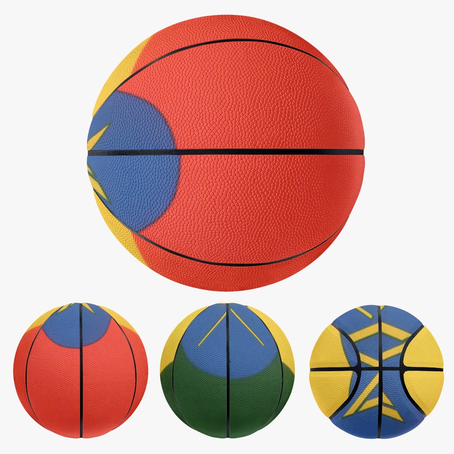 810. Basketball - Eight Panel Printed