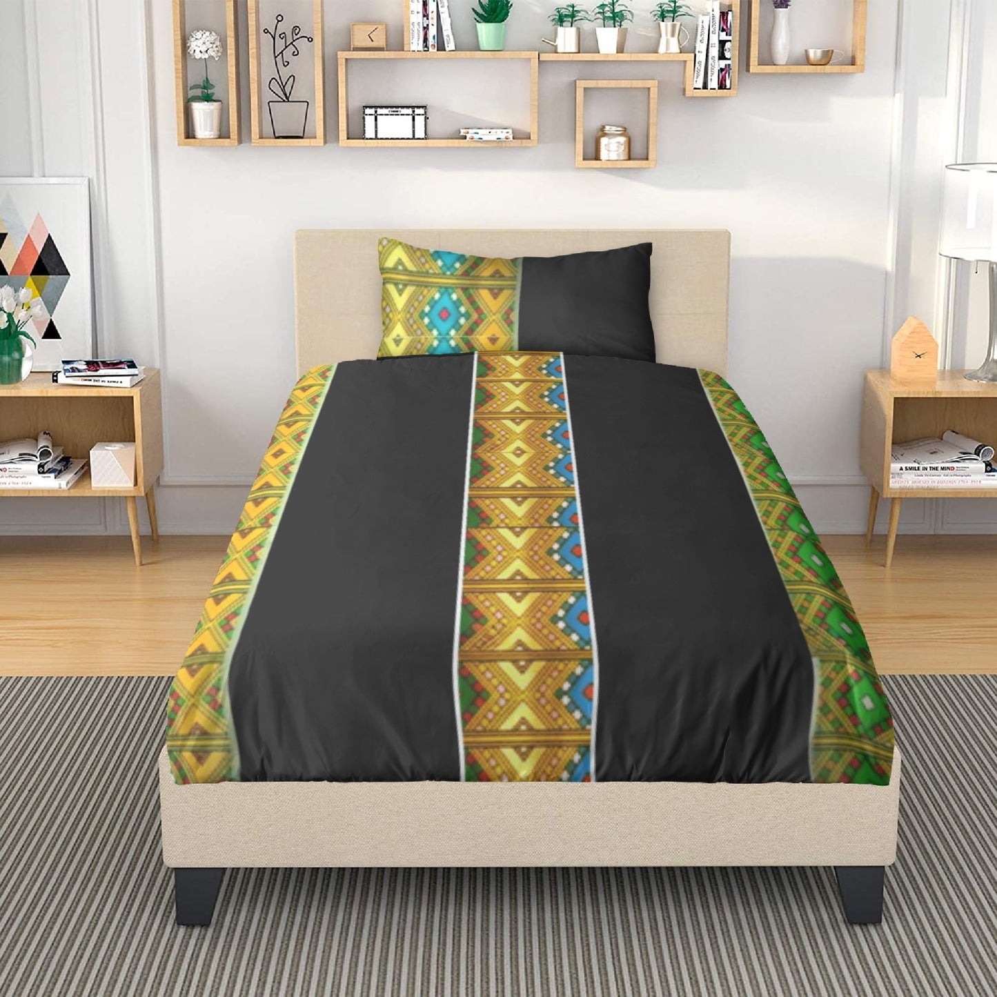 291. 3in1 Polyester Bedding Set