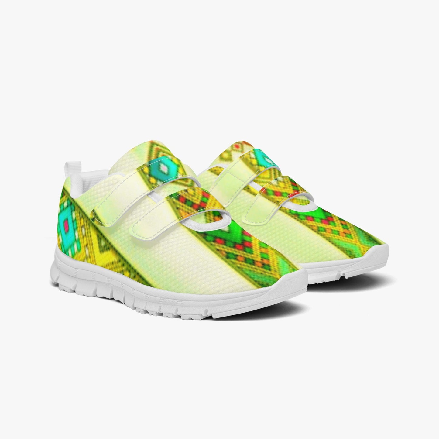 672. Kids Lightweight Velcro Sneaker