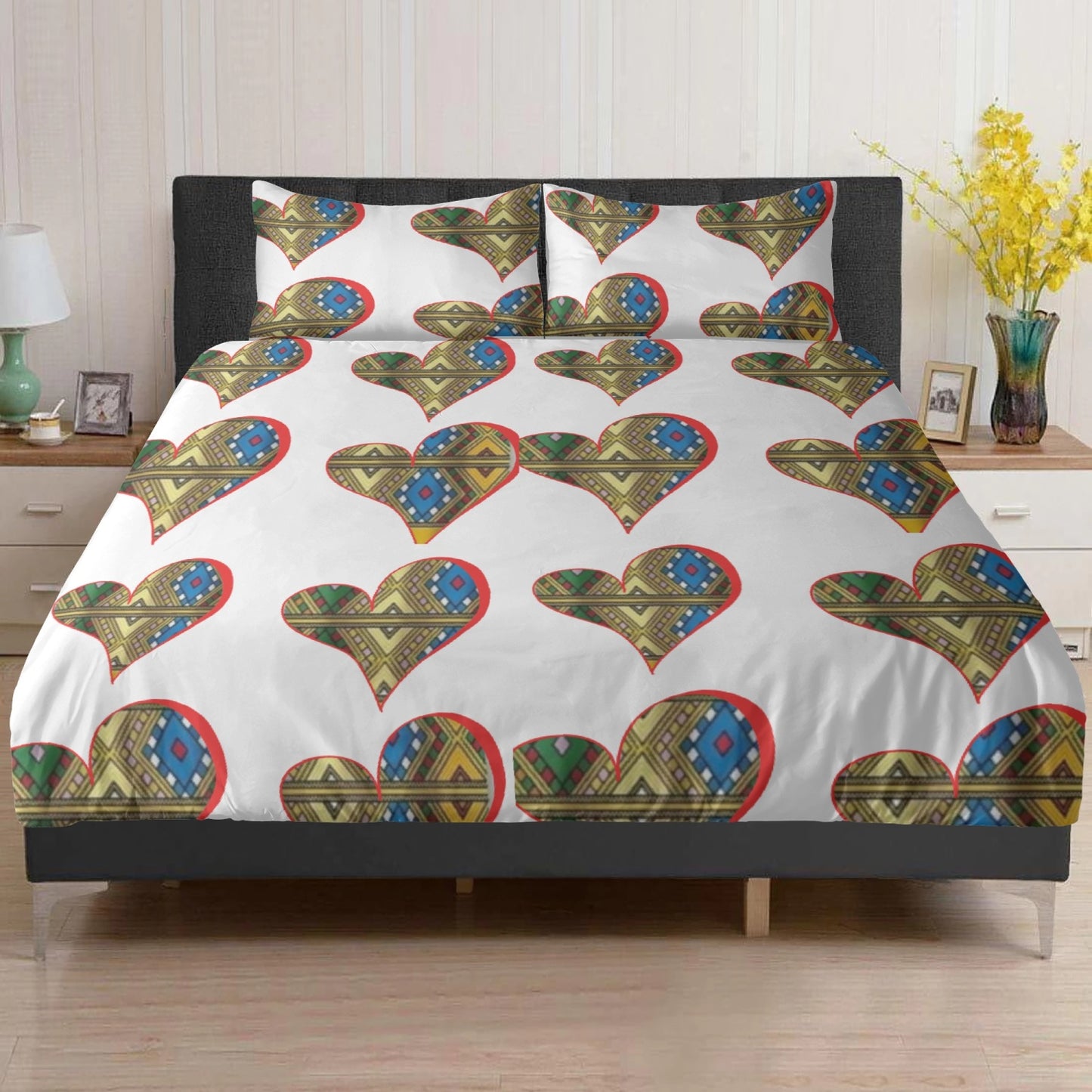 291. 3in1 Polyester Bedding Set