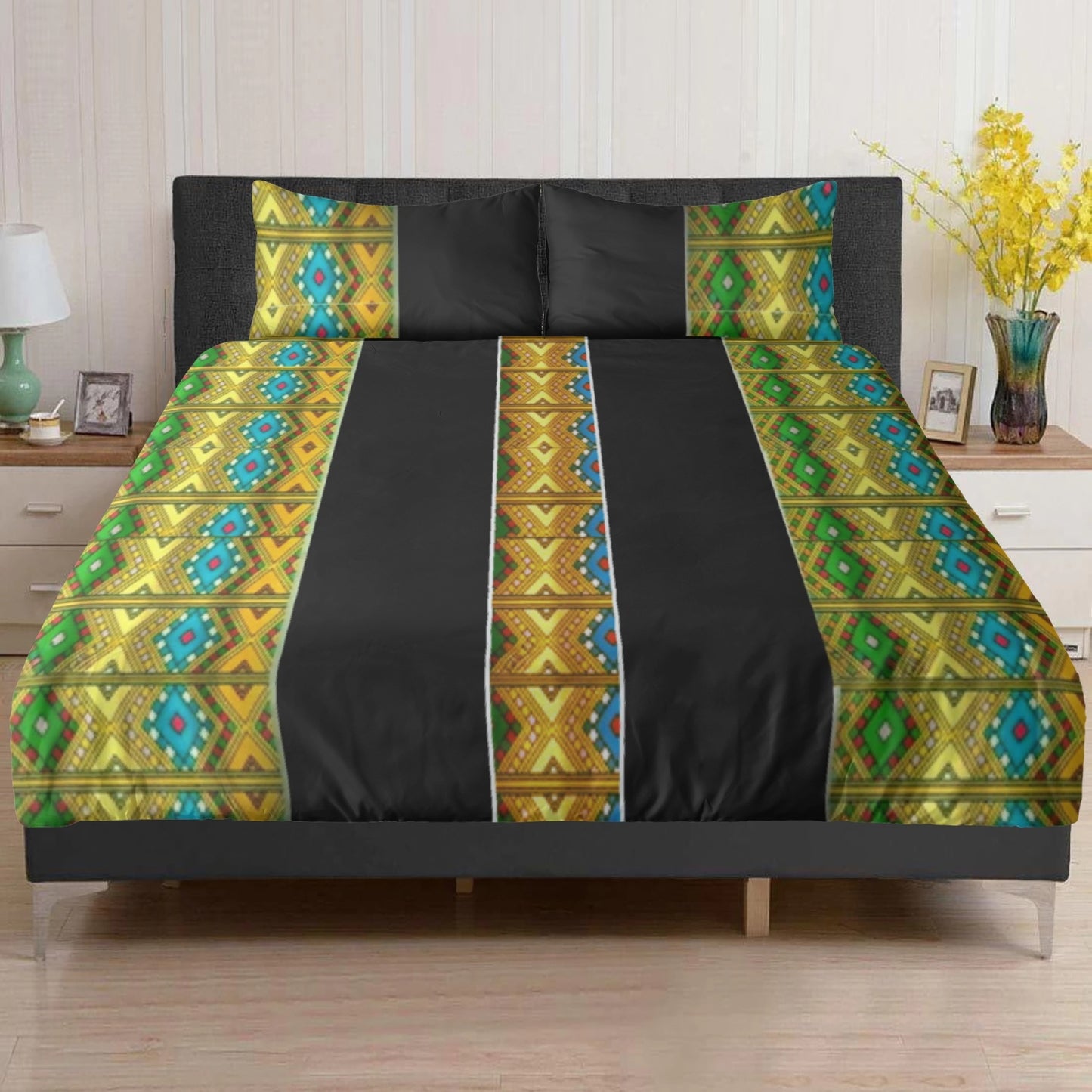 291. 3in1 Polyester Bedding Set