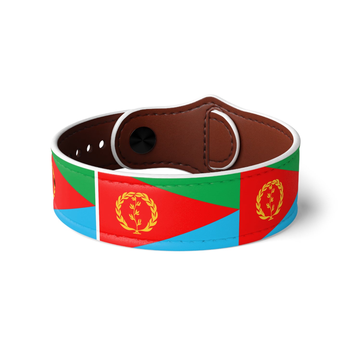 Faux Leather Wristband