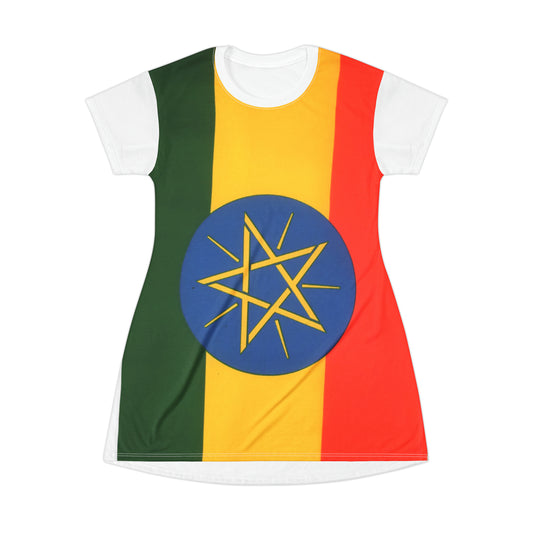 T-Shirt Dress (AOP)