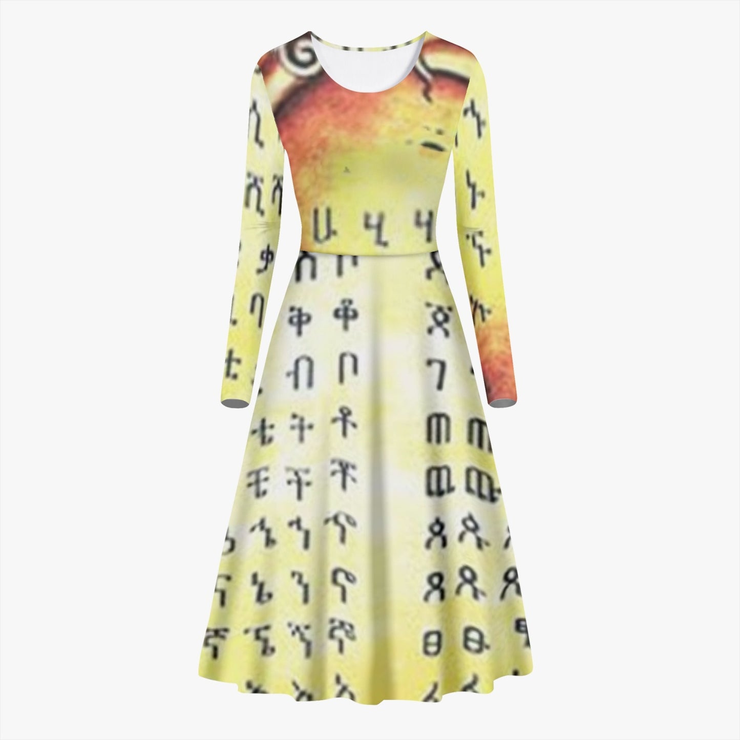289. Women's Long-Sleeve One-piece Dress