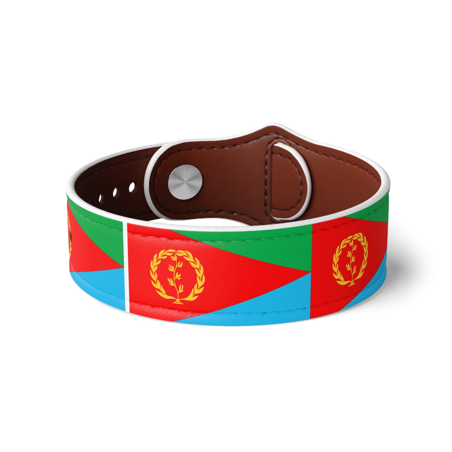 Faux Leather Wristband