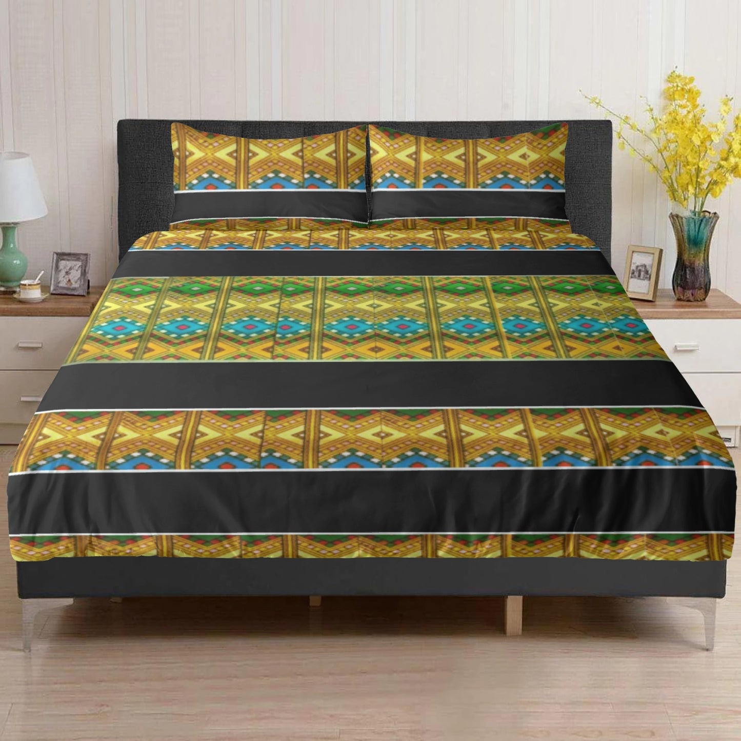 291. 3in1 Polyester Bedding Set