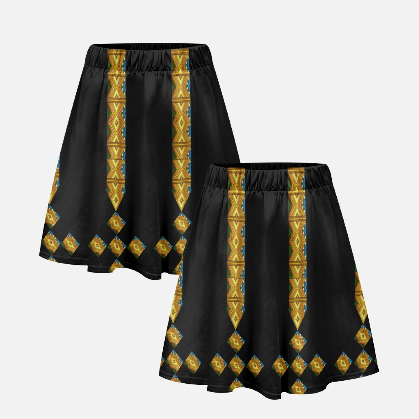 304. Women's AOP Short Skirts