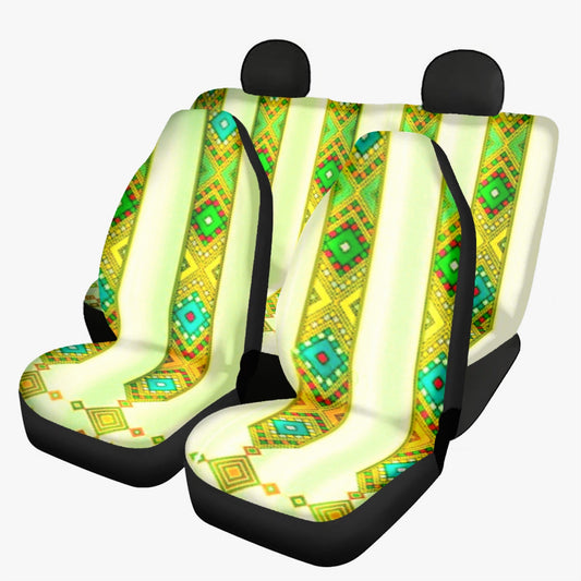 687. Microfiber Car Seat Covers - 3Pcs