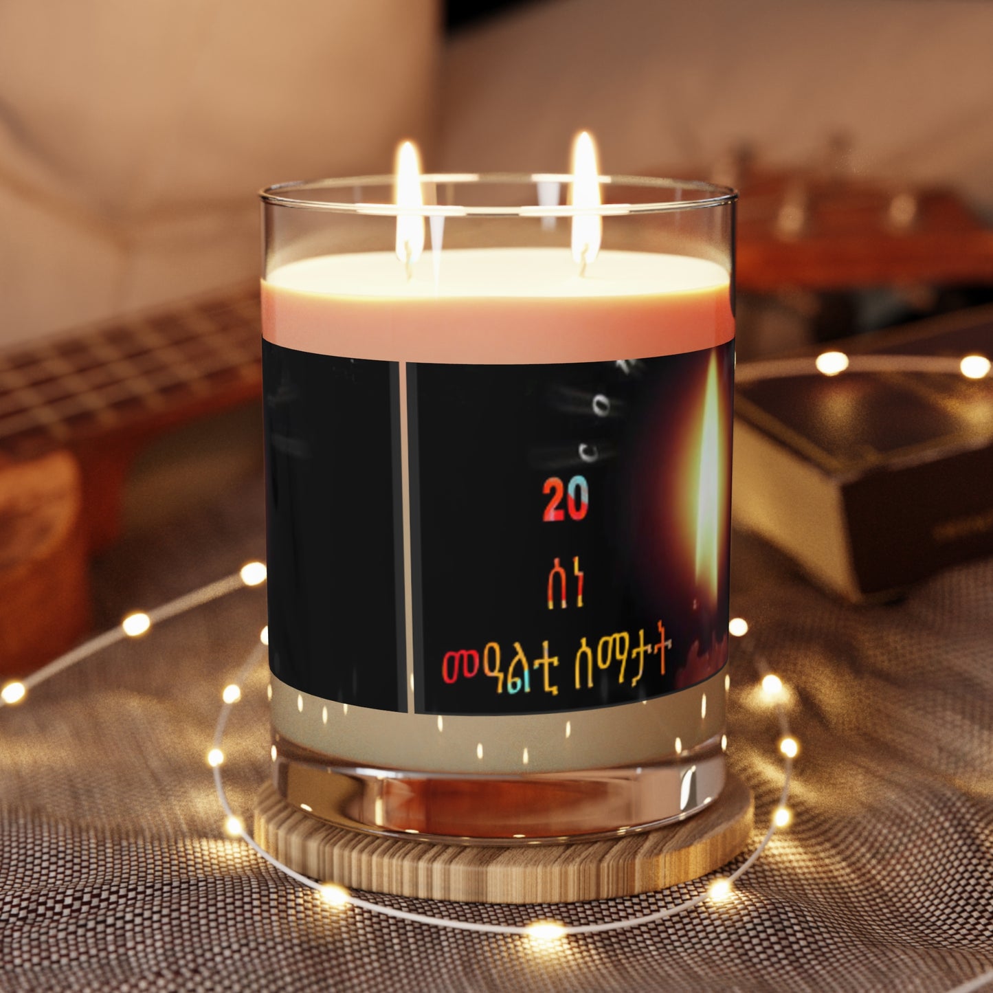 Scented Candle - Full Glass, 11oz