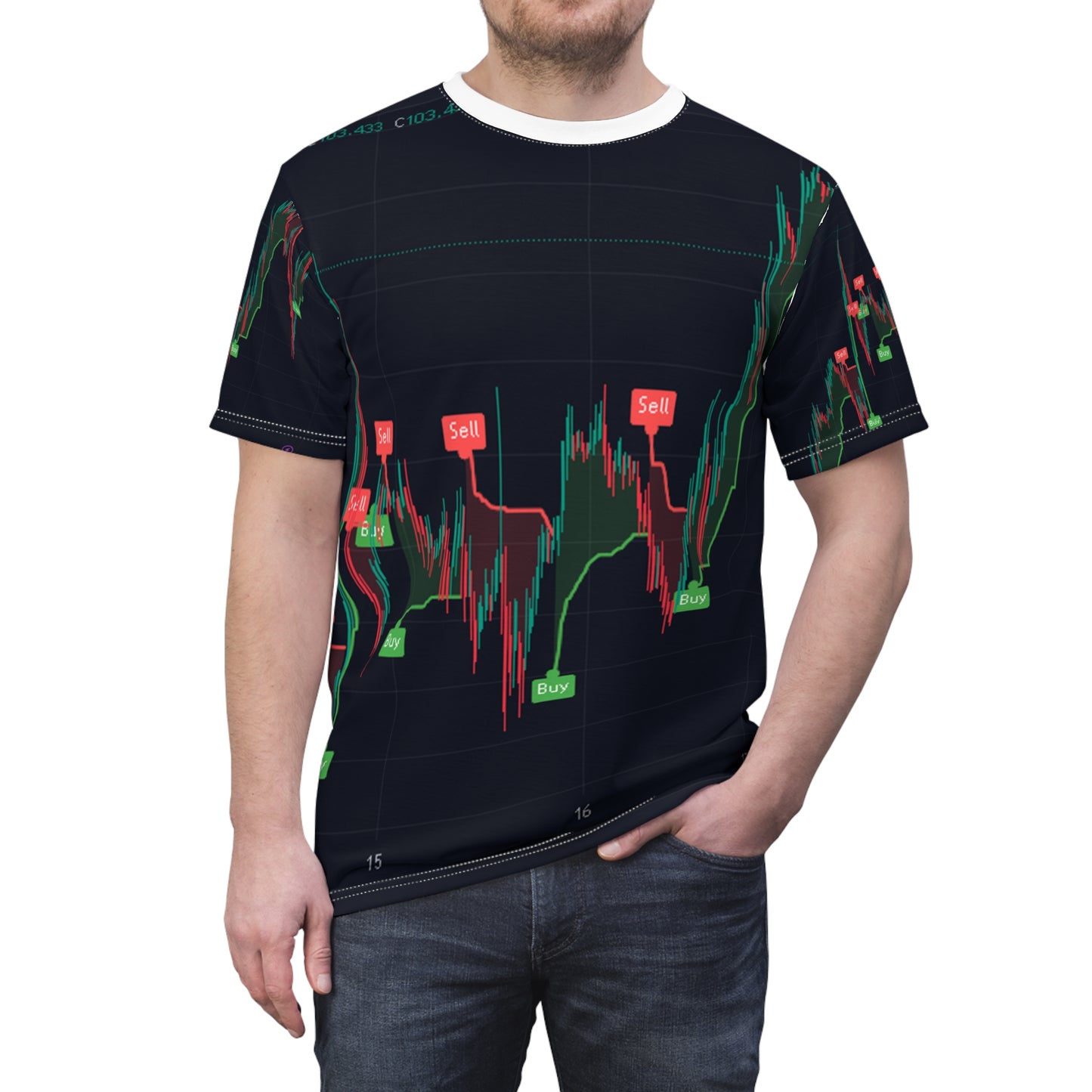 Unisex Cut & Sew Tee (AOP)