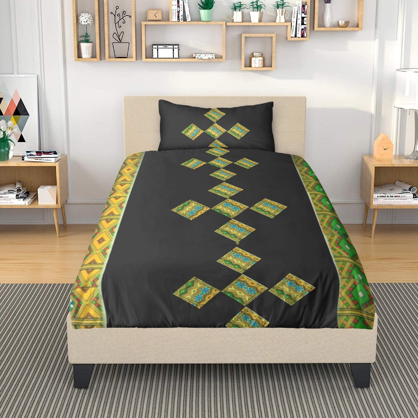 291. 3in1 Polyester Bedding Set