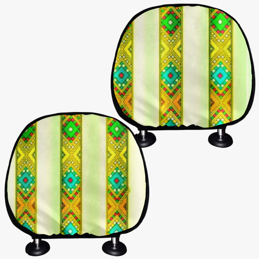 692. Car Headrest Covers - 2Pcs