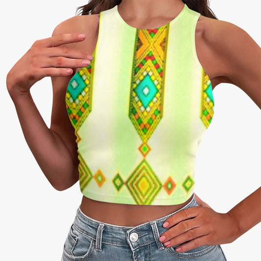 807. Racer Crop Top