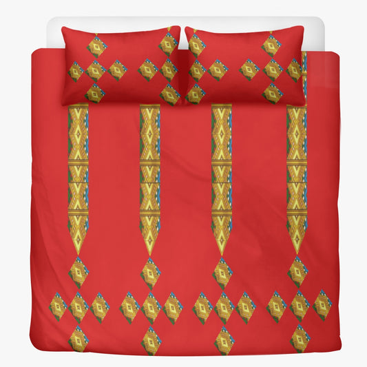 291. 3in1 Polyester Bedding Set