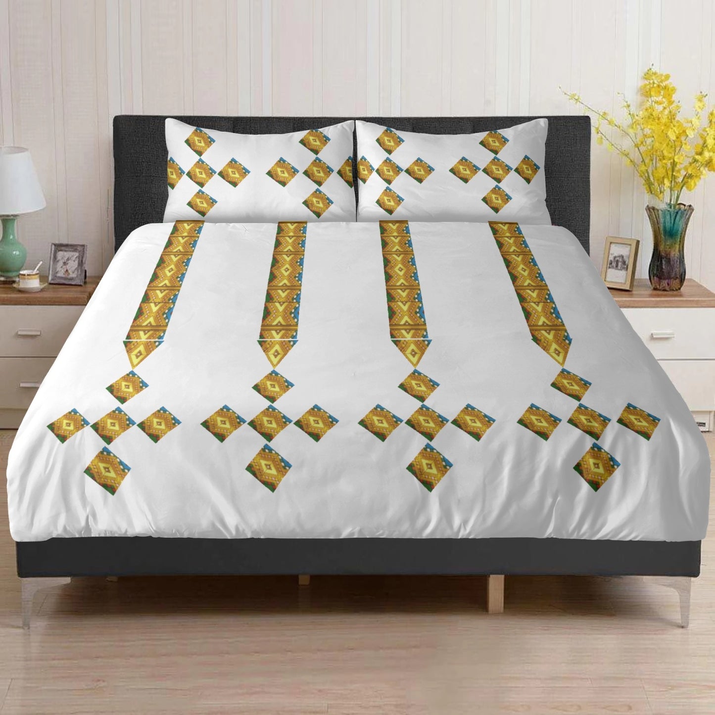 291. 3in1 Polyester Bedding Set