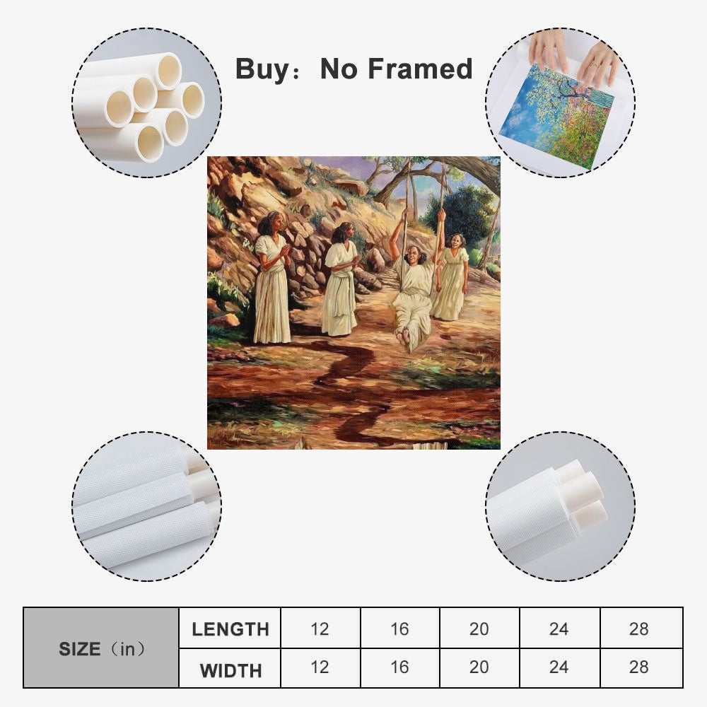 781. Square Unframed Canvas Prints